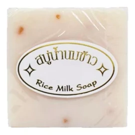 Cosmetishop Jabón Arroz Colágeno Y Leche Tailandés Humectante Antiedad