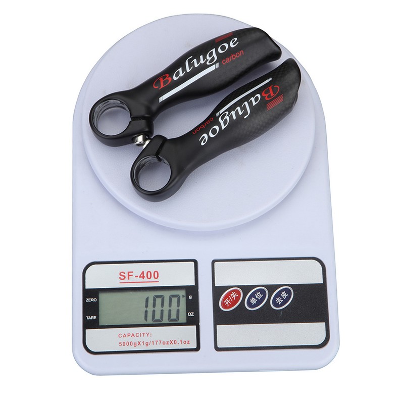 Cycle Bike Bar Ends Carbon Fiber MTB Mountain Bike Bicycle