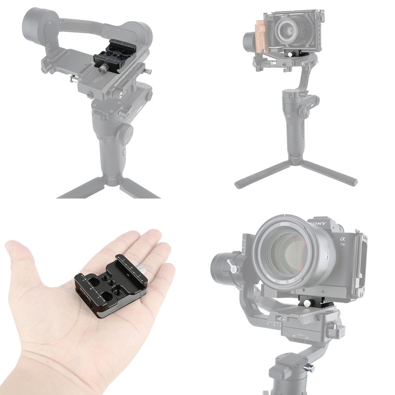 NICEYRIG Quick Release Clamp Compatible with Arca Standard for DJI