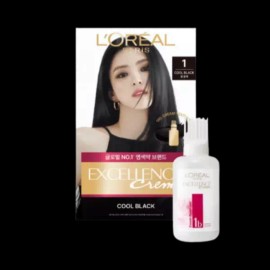 L'Oreal Paris 로레알파리 엑셀랑스 크림 1호 쿨블랙 L'Oreal Paris Excellence Cream 1 Cool Black