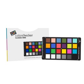 Calibrite ColorChecker Classic Mini: Color Chart for Photo and Video Editing, 2.5 x 4.3 inch, CCC-MINI, Multi-Colour Swatches