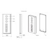 Rollease Push 5 Remote from Rollease Acmeda. #MT02-0101-050004 Black -