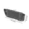 Steam Deck Case for LCD/OLED TPU Protective Crystal Clear Case