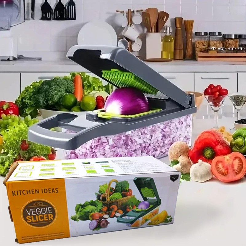 Homify Planet 16-in-1 Vegetable Chopper & Mandoline Slicer – The