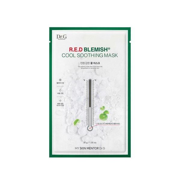 Dr.G Red Blemish Cool Soothing Mask Sheet 1 Sheet - Cool Soothing Mask