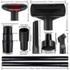 11PCS Universal Vacuum Attachment Kit Wet Dry Plastic Vacuum Hose