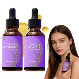 3PCS Cyperus Rotundus Oil,Aceite Cyperus Rotus Skin Serum Natural,Depilatoria en Aceite para Mujer y Hombre,Reduce el Crecimiento del Vello,Suave y Calmante para Piel Sensible (2PCS)