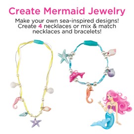 Creativity for Kids Mermaid Tail Jewelry Maker - Create 10+ Jewelry Pieces