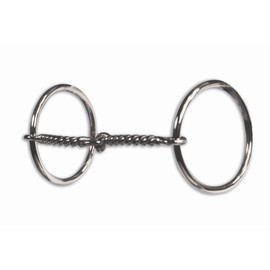 BP O-Ring Twisted Wire Snaffle