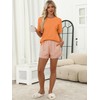LOGENE Women Two Piece Lounge Pajamas Set T-Shirts & Boxer