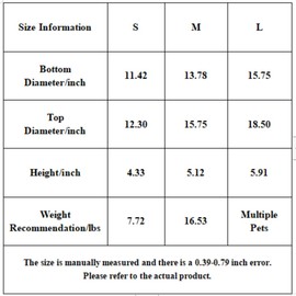 Cat Bed, Straw Woven Cat Baskets Bed, Round Wicker Cat Basket Nest, Non-Slip Cozy Kitten Bed for Cats Small Dog (with Cushion,Large)