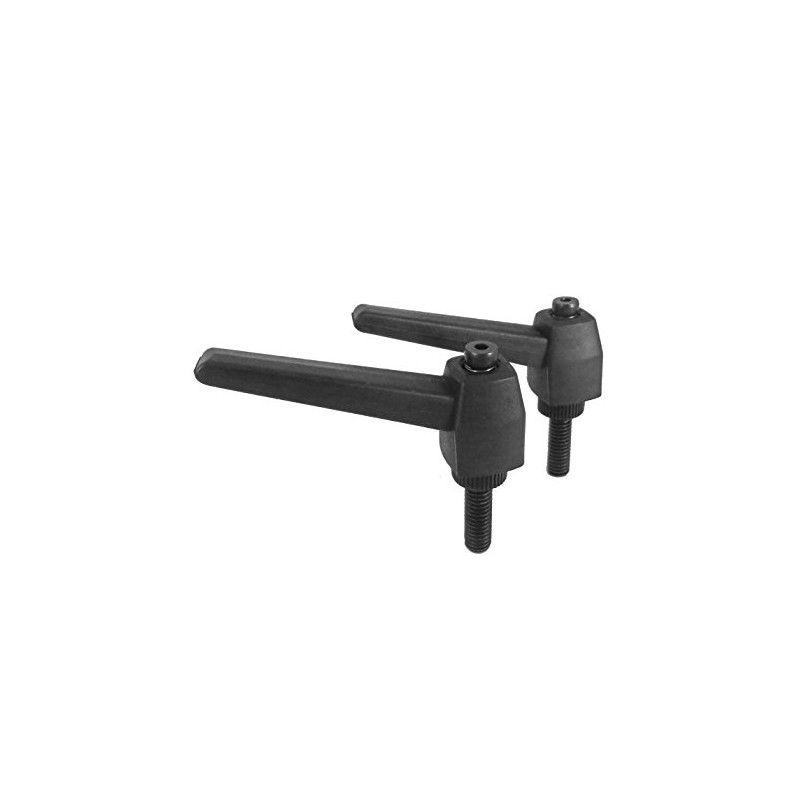 Pack of 2 Push Button Ratchet Level Adjustable Handles with