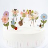 Decoración para cupcakes de hada del bosque – 24 unidades