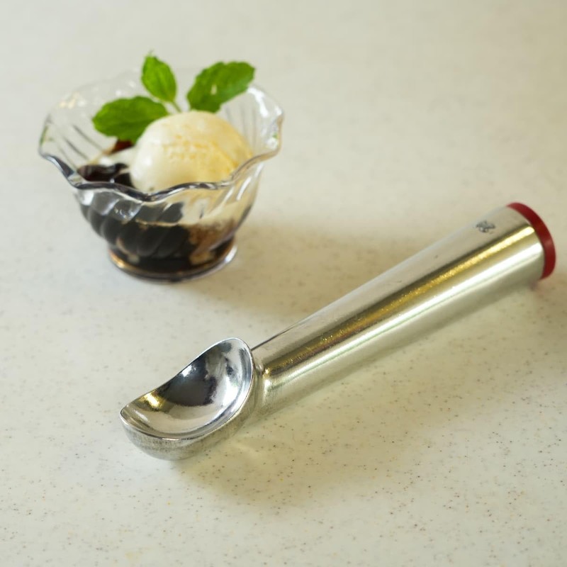 Thunder Group SLTHDP016 Aluminum Dipper 75ml 2.5oz Ice Cream Scoop