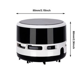 SagaSave Mini Tischstaubsauger, Batteriebetrieben Kabellos Staubsauger Klein Handstaubsauger 360° Drehbar für Schule, Haushalt, Büro und Auto