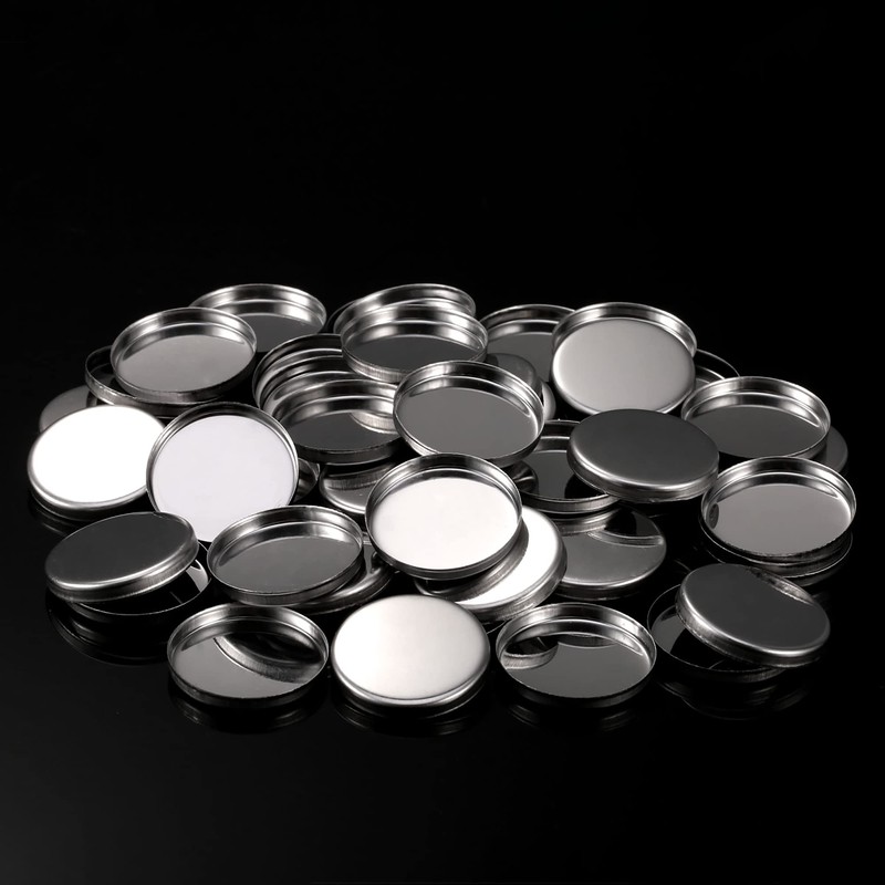 Pangda 50 Pack Empty Eyeshadow Pans 26 mm Magnets Cosmetic