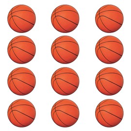 Beistle 12 Piece 13.5" Basketball Cut Outs for Sports Themed Decorations and Game Day Party Supplies, Bulletin Board Classroom Décor, Made in USA Since 1900