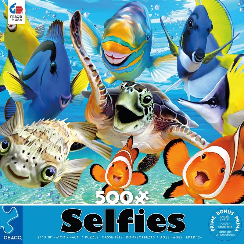 Ceaco - Howard Robinson - Selfies - Undersea - 500