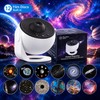 Galaxy Projector Night Light for Bedroom – 360° Rotating 12-in-1