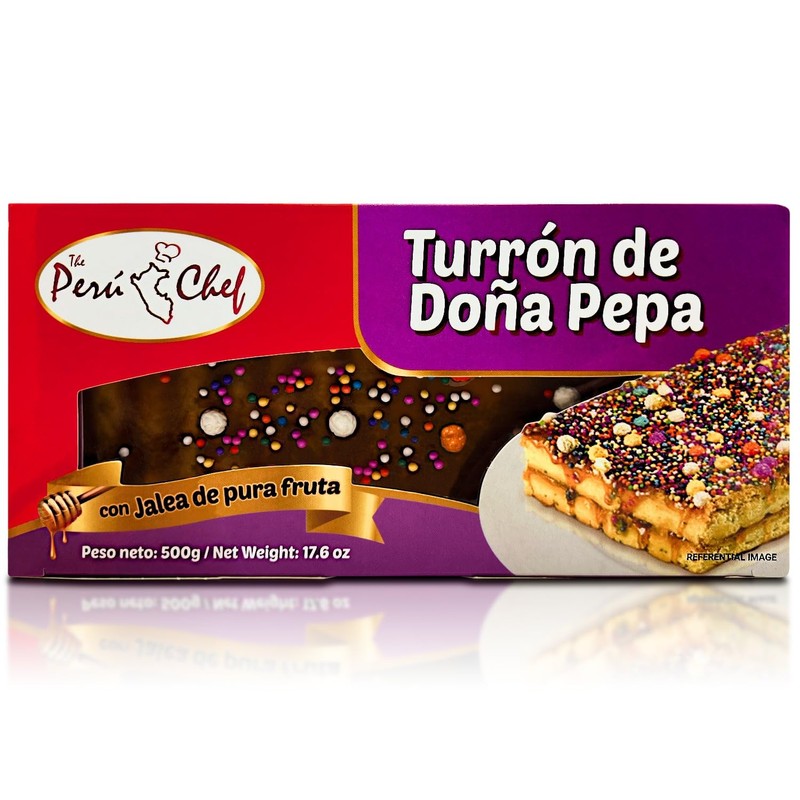 2 Peru chef Turron de Dona Pepa 500 gr |