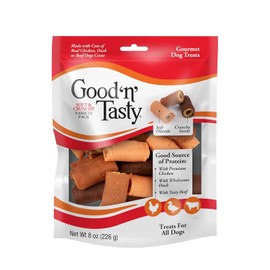 Good ‘N’ Tasty Soft and Crunchy Variety Pack, 8 Ounces, Treats for Dogs