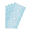 Caspari Coral And Trellis Robin's Egg Guest Towel Napkins -