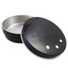 1 x Metal Retainer Case ~ Black or Silver Box
