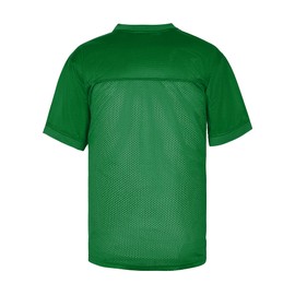 BOROLIN Mens Blank Football Jersey,Polyester Plain Football Shirt Pullover Sports Clothing (Small, Green)