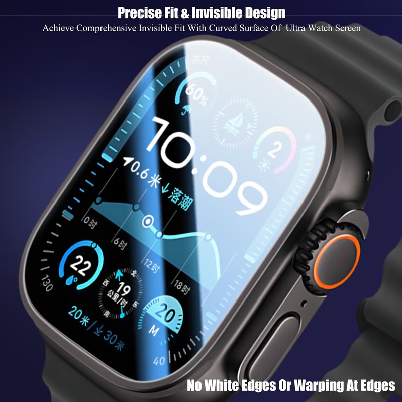 HONCUANWS Screen Protector for Watch Ultra 3 /Ultra 2 Original