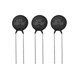 Termistor NTC 10D-20 Sensor de Temperatura 10 Ohm 25°C (3 Piezas)