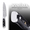 MOSFiATA 8" Super Sharp Professional Chef's Knife with Finger Guard
