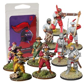 Ludus Bellum - Holy Roman Empire Crossbow Battalia - 28mm Medieval Miniature Models for Wargaming and DND - Historical German Tabletop Miniatures for Warhammer, Dungeons & Dragons and Pike & Shotte