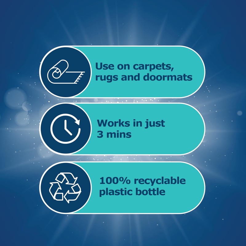 Dr. Beckmann Pet Stain & Odour Remover, Eliminates stains and