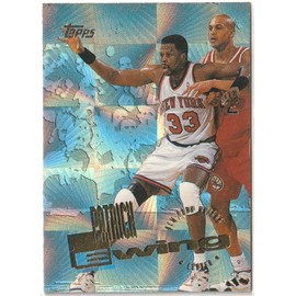 1995-96 Topps Basketball Power Booster Patrick Ewing Knicks Card #278