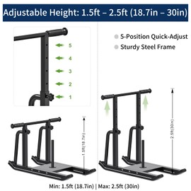 Kipika Weight Sleds for Training, Push-Pull Football Sled, Adjustable Height Handle, Heavy Duty Steel Frame Drills Sled Prowler for Running Speed, Strength, Designed for 1" and 2" Weight Plates