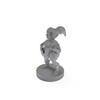 Halfling Female Bard Tabletop DND Gaming Miniature