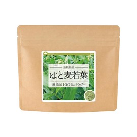 Health & Wild Grass Tea Center, Made in Japan, 100% Wheat Green Leaf Powder, 4.2 oz (120 g), Health Tea Powder