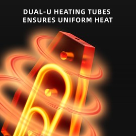 Plastic Water Pipe Welder for PP, PP-R, PE, PP-C - Poly Pipe Fusion Machine - PVC Pipe Heater - 110V Pipe Welding Equipment