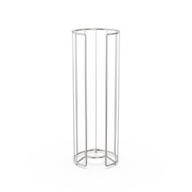 Better Living Stream Toilet Paper Reserve, 4 Jumbo Rolls, Chrome