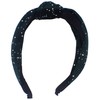 Topkids Accessories Velvet Dots Knot Alice Bands Adult Women, Hair