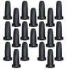 20Pcs Caster Socket Sleeve Round Inserts Caps, Anti-Slip Mounting Stem