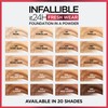LOral Paris L'Oreal Paris Makeup Infallible Fresh Wear Foundation in