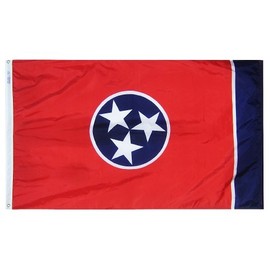 Tennessee State Flag Nylon 12 in. x 18 in.