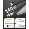 ZeitNah 140W USB C to Magnetic 3 Cable (2m/6.6ft), USB