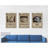 3-in-1 One Piece Anime Monster Trio [Original Style] Wanted Poster,