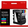 GTPRI Compatible for Sawgrass SG1000 SG500 Printer Sublimation Ink Cartridge