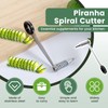 4 Pcs Stainless Steel Spiral Cutter for Veggies, Spiral Cutter