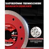EZARC Diamond Cutting Discs 115mm Extra Thin Diamond Disc Cutting