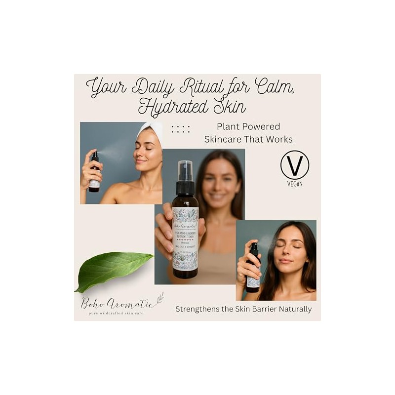 Hidratante Lavanda Nutriente Mist facial