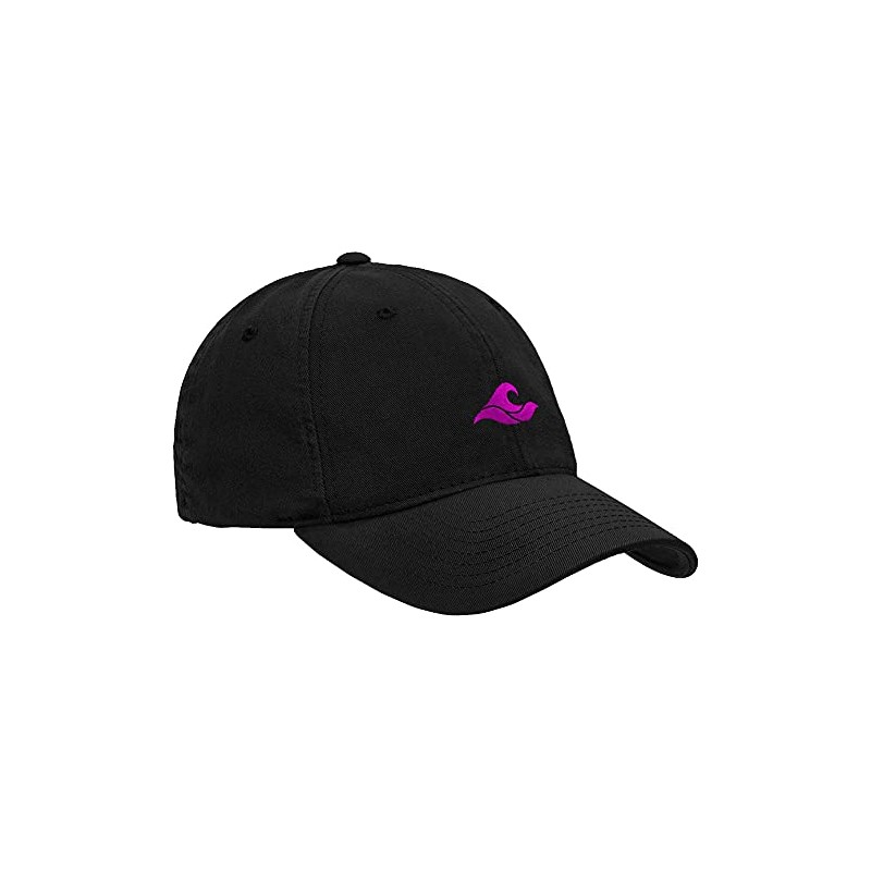 Koloa Surf Company Wave Unstructured Dad Hat (Black/Pink)
